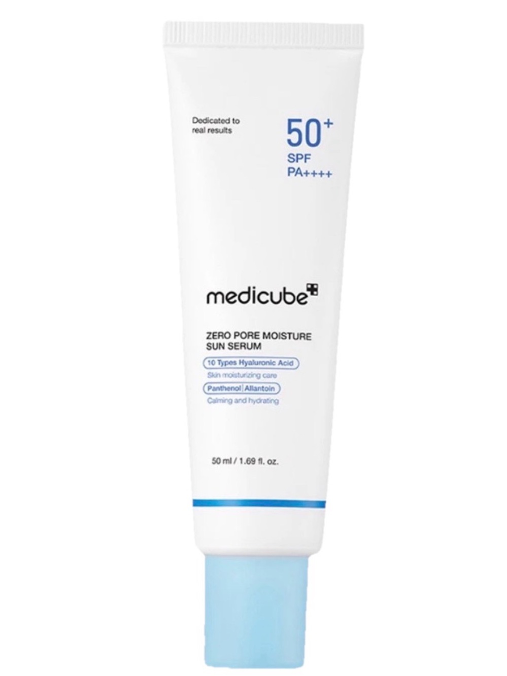 Medicube Zero Pore Moisture Sun
Screen Serum SPF50+ PA++++
Hyaluronic Acid 50ml.